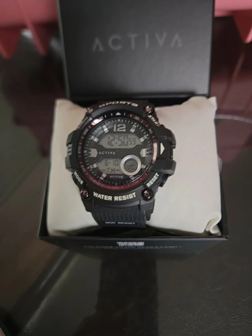 ACW533-001 Activa X By Invicta Black Digital  Essentials Unisex Black Watch